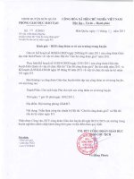 Triển khai công tác chuẩn bị thi 