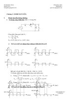 Bài tập mẫu kỹ thuật điện tử cơ bản.DOC