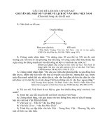 CÁC CHỦ đề làm bài tập GIỮA kỳ