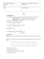 đề kiểm tra toán 7 chương 3