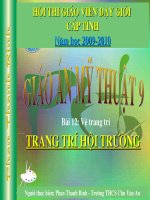 Bai11_Trang tri hoi truong