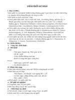 Tài liệu về viêm phổi sơ sinh