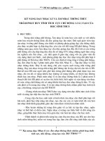 KI NANG PHAT HUY TINH TICH CUC CHU DONG SANG TAO