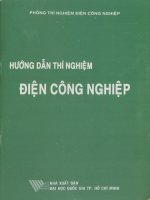 Hướng dẫn thí nghiệm điện công nghiệp