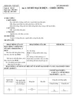 Bài 21:Sơ Đồ Mạch Điện - Chiều Dòng Điện