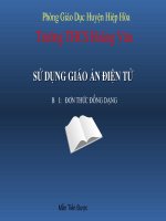 Tiết 53: Đơn thức đồng dạng