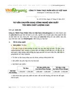 tư vấn chuyển giao công nghệ sản xuất tỏi đen chất lượng cao