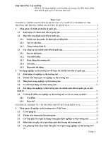 Tiểu luận môn thị trường tài chính Sử dụng nghiệp vụ thị trường mở trong việc điều hành chính sách tiền tệ quốc gia ở Việt Nam hiện nay