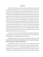 Giải pháp phát triển sản xuất dưa hấu trên đất pha cát theo hướng bền vững tại xã Bình Dân, huyện Kim Thành, tỉnh Hải Dương”.
