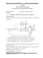 Bài tập lớn Truyền động điện tự động