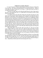 thuyết minh nghề đan lát từ tre nứa