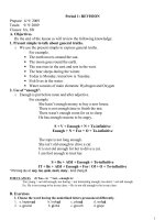 bồi dưỡng học sinh giỏi tiếng anh lớp 8