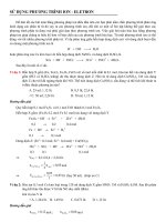 su dụng phuong trinh ion