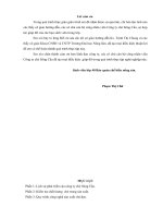 báo cáo thực tập tại công ty cổ phần chè sông cầu