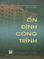 Giáo trình Ổn định công trình