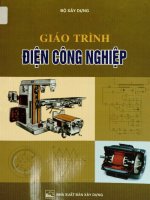 Giáo trình Điện công nghiệp