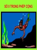 Số 0 trong phép cộng Tuần 8 H Ni ĐBL ĐN