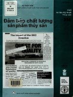 Đảm bảo chất lượng sản phẩm thủy sản