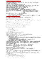 Bài Tập Phương Trình Bậc Nhất và Bậc Hai