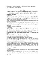 boa cao giao duc chinh tri