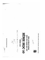 Rèn luyện kĩ năng giải các dạng bài tập hình học 10 nâng cao