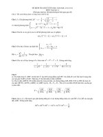 Tổng hợp đề tuyển chọn học sinh giỏi toán lớp 12