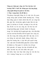 Nâng cao  hiệu quả  công  tác Văn  thư lưu  trữ  trường THCS  Suối  Đá  thông qua việc ứng dụng công nghệ thông tin quản lý văn bản