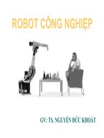 BÀI GIẢNG ROBOT CÔNG NGHIỆP