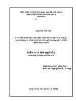 luận văn Cơ sở tâm lý học của việc đổi mới công tác đánh giá và sử dụng cán bộ ở chi nhánh ngân hàng phát triển tỉnh Hòa Bình