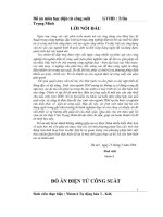 đồ án môn học điẹn tử công suất thiết kế mạch đièu khiên