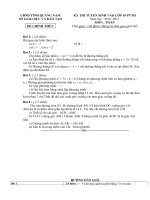 Đề tuyển sinh 10 Quang Nam 2011