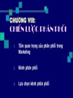 CHIẾN lược PHÂN PHỐI