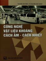 Công nghệ vật liệu khoáng cách âm - cách nhiệt
