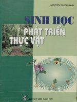 Sinh học phát triển thực vật
