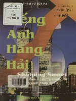Tiếng Anh hàng hải - Hướng dẫn sử dụng chứng từ và thư tín hàng hải tiếng Anh