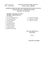 Hội thi cô giáo tài năng thanh lịch