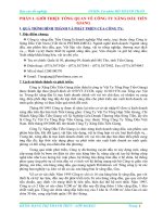 kế toán xác định kết quả kinh doanh công ty xăng dầu tiền giang