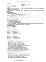 bồi dưỡng học sinh giỏi tiếng anh lớp 8