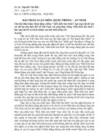 chống diễn biến hòa bình - Bắc