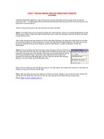 CHAT TRONG MẠNG NỘI BỘ WINDOWS 2000_XP