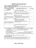 de khao sat mon sinh 6 ki 2