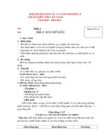 Giáo án sinh học 8 (ca nam )