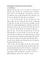 Kinh nghiệm rèn đọc diễn cảm cho học sinh lớp 5