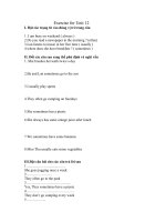 exercises for unit 12