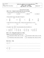 Đề Toán 4 GK2
