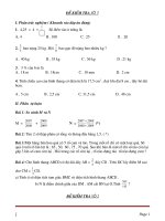 Đề hS giỏi toán - một số BT nâng cao