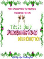 tiết 23. MẠCH 2 CT 3 CỰC