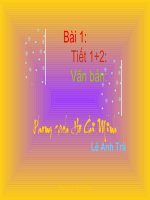 Bài 1 Phong cách Hồ Chí Minh