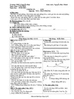 giáo án hình 6 kỳ II dã chỉnh năm 2011