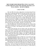 sáng kiến kinh nghiệm MỘT SỐ BIỆN PHÁP BỒI DƯỠNG NÂNG CAO CHẤT LƯỢNG ĐỘI NGŨ GIÁO VIÊN TRƯỜNG MG HOA LAN-XÃ EA TRANG – HUYỆN M’ĐRĂK